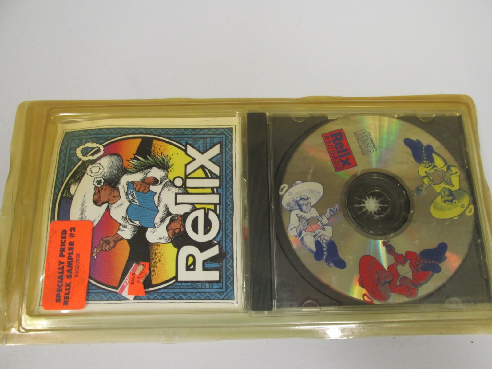Relix CD Music long box new Compact Disc 1989 records releases compilation