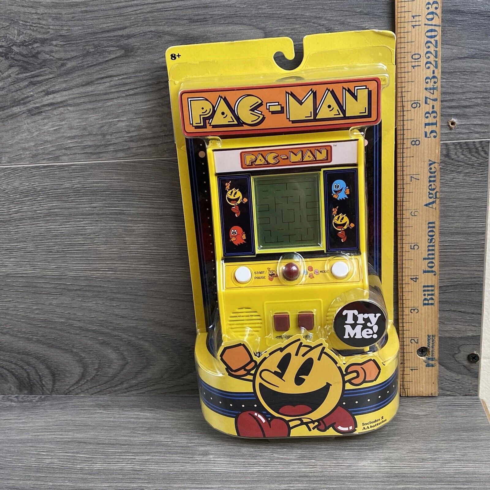 Pac-Man Mini Game Arcade Machine Handheld Classic Retro Tabletop