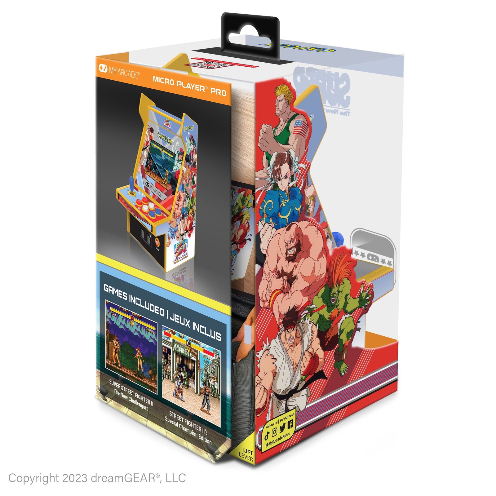 Arcade Micro Player Pro Super Street Fighter II and The New Challengers & Street