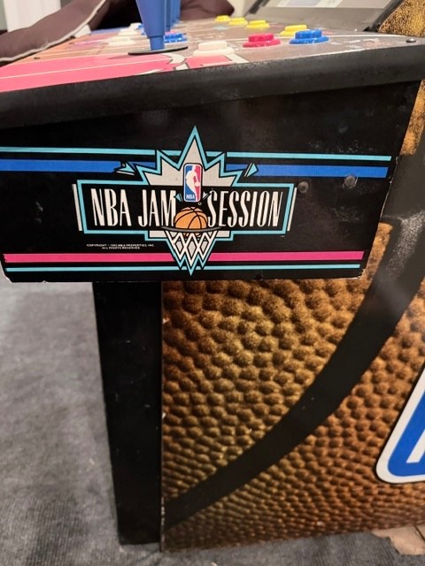 Original NBA Jam Session 1993 Midway Arcade Game Local Pick-up only