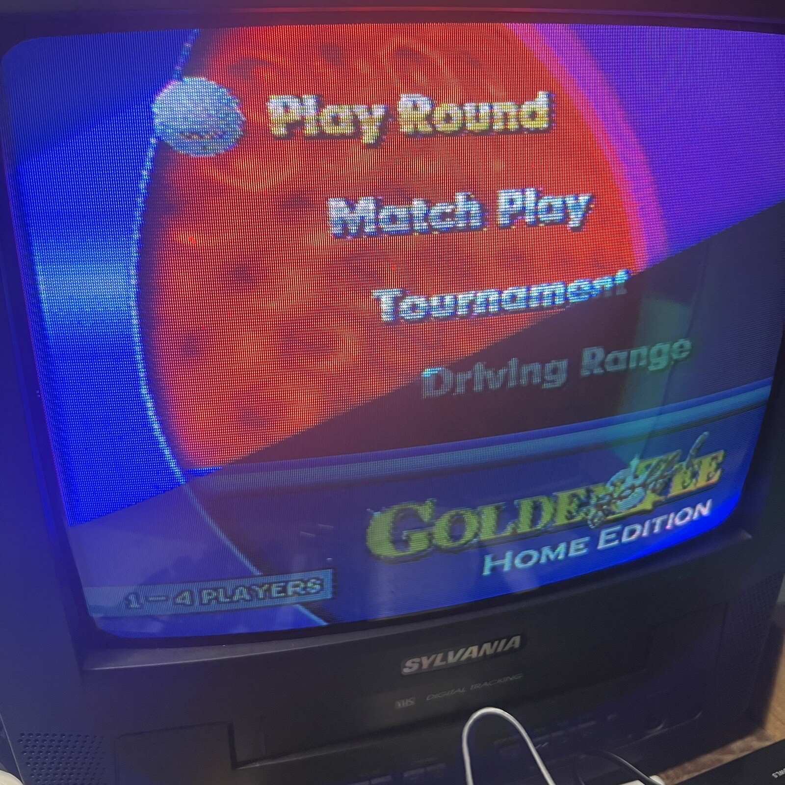 Radica Golden Tee Golf Home Edition TV Plug and Play Video Arcade Game Tested