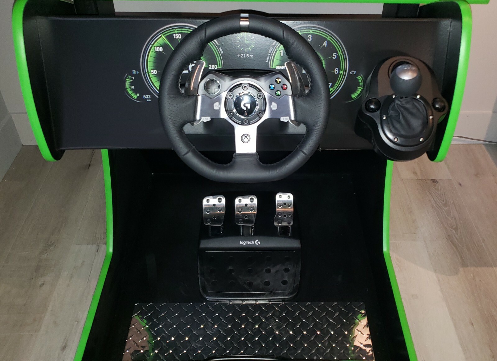 Racing Arcade Driving Simulator NEW works with MAME, PLAYSTATION, XBOX, LOGITECH