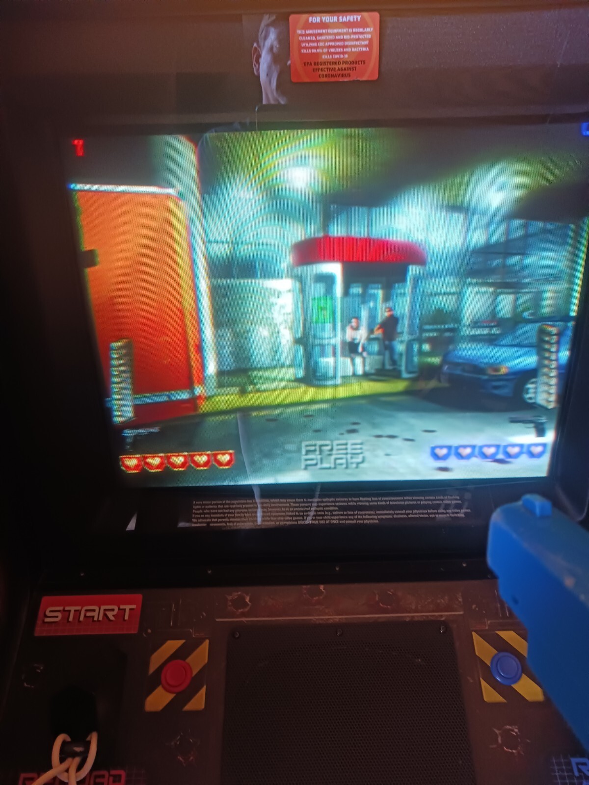 Target Terror Coin-op Arcade Machine By Raw Thrills