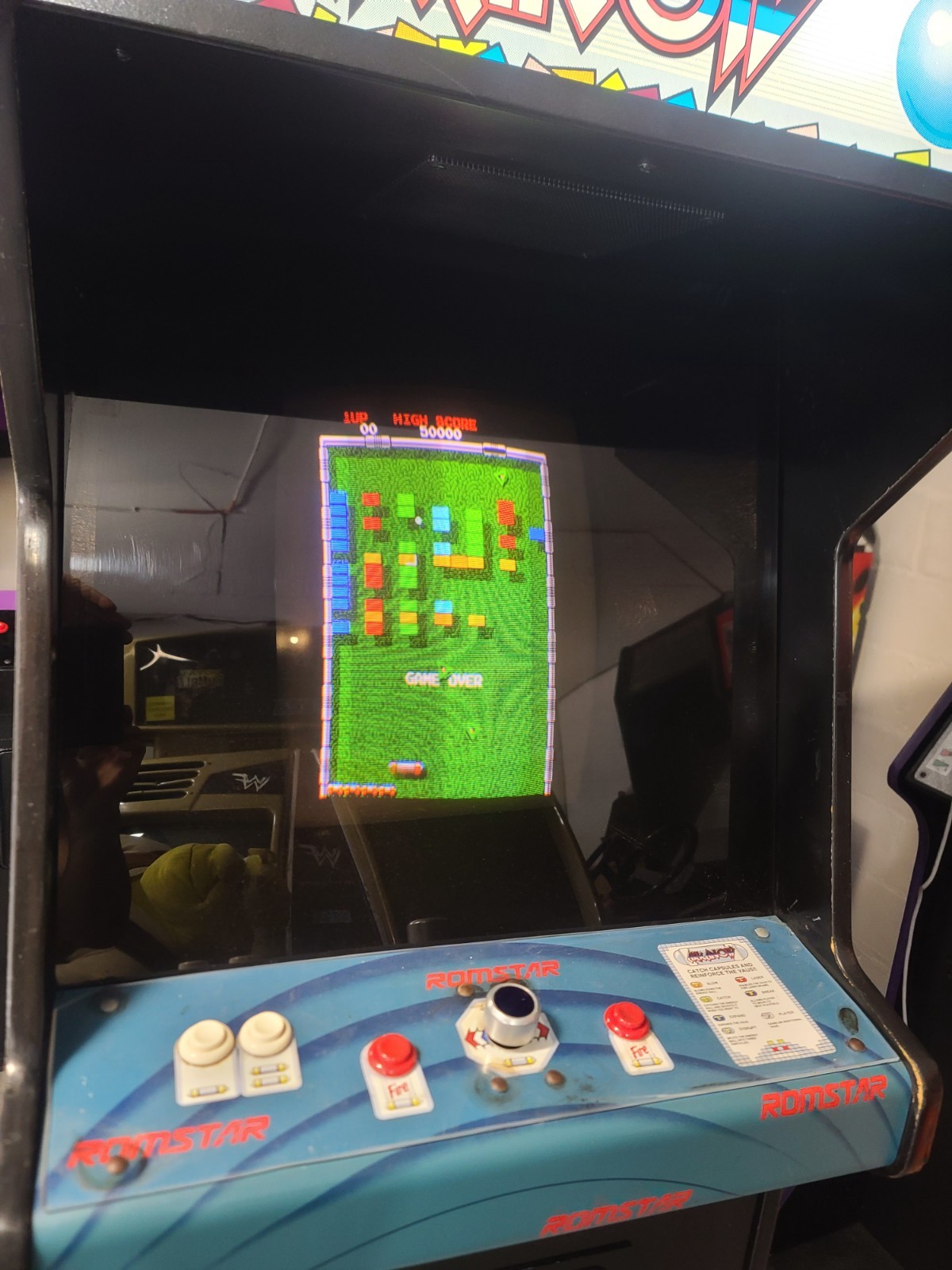 1986 Arkanoid Upright Arcade Game🕹️ – Romstar Licensed – Collector Vault Piece