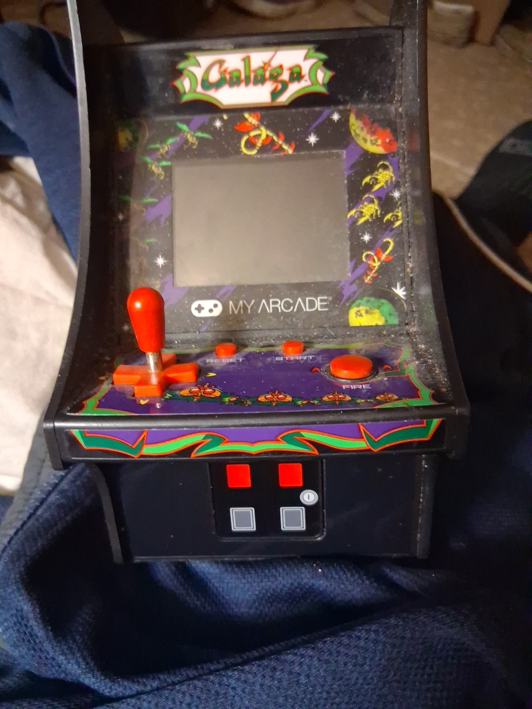 My Arcade Micro Player Mini Retro Arcade Machine Galaga Video Game Free Shipping