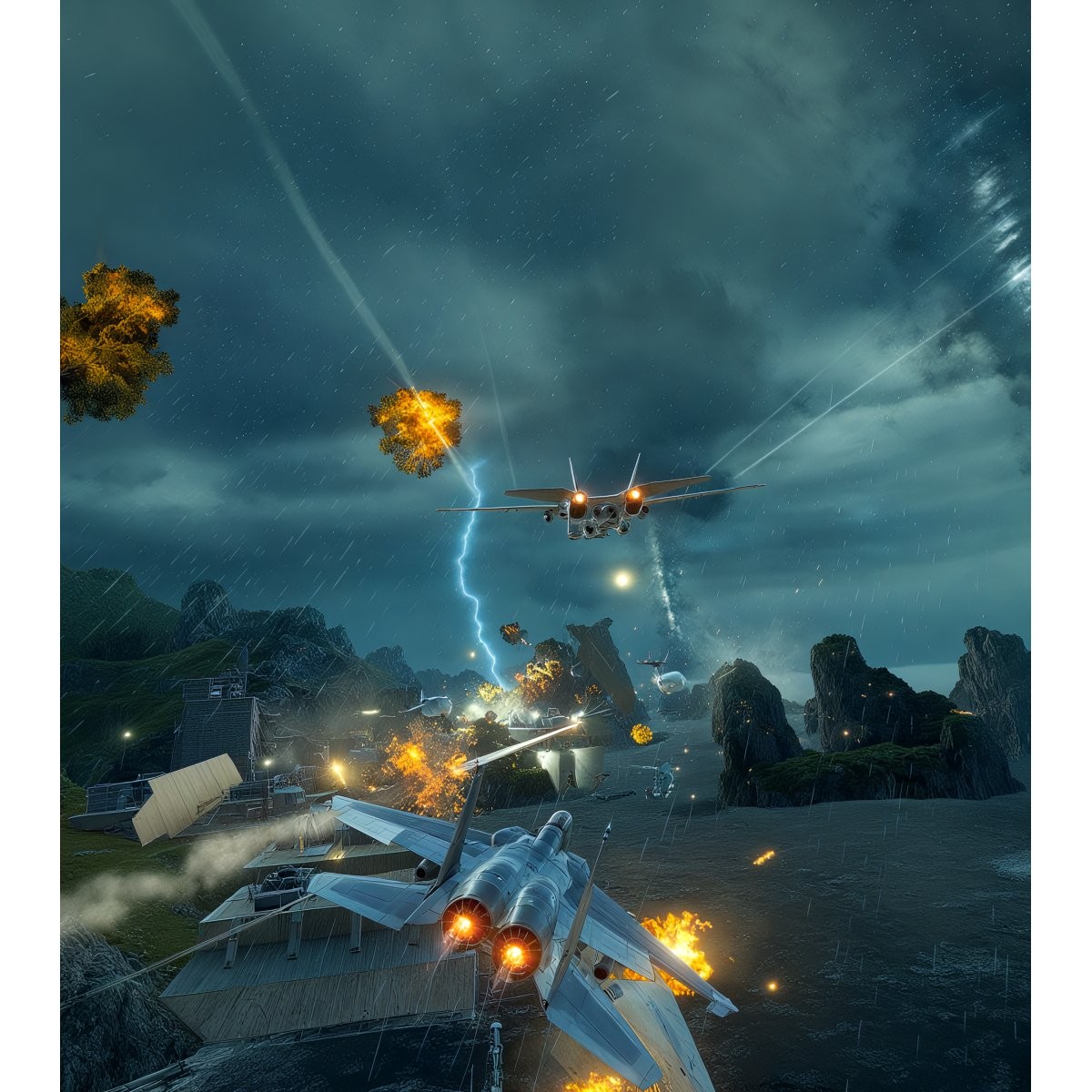 Raw Thrills Top Gun Maverick Flying Driving Simulator Arcade Game