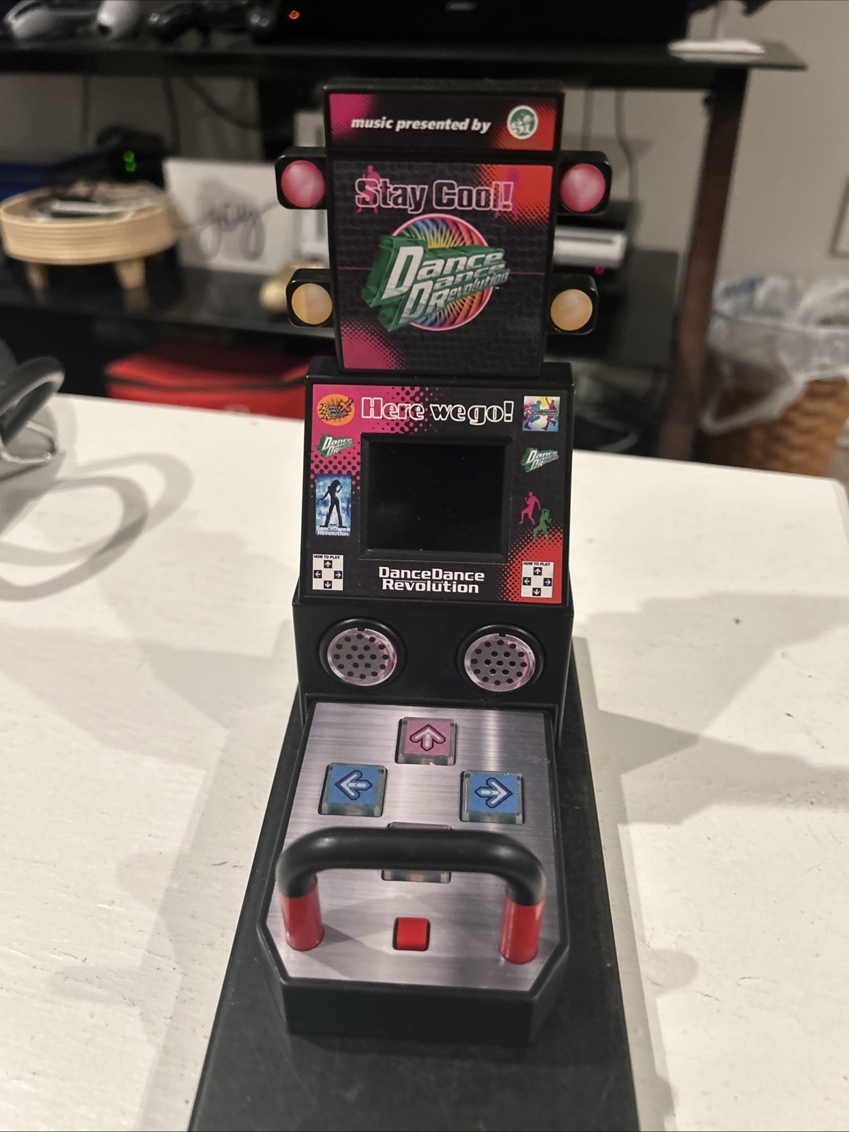Dance Dance Revolution Mini Boardwalk Arcade Tabletop Game Fingers 2021 Konami
