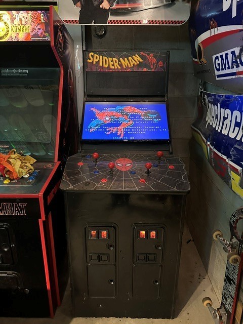 Spider-Man The Video Game Full Size Coin-Op Arcade Machine