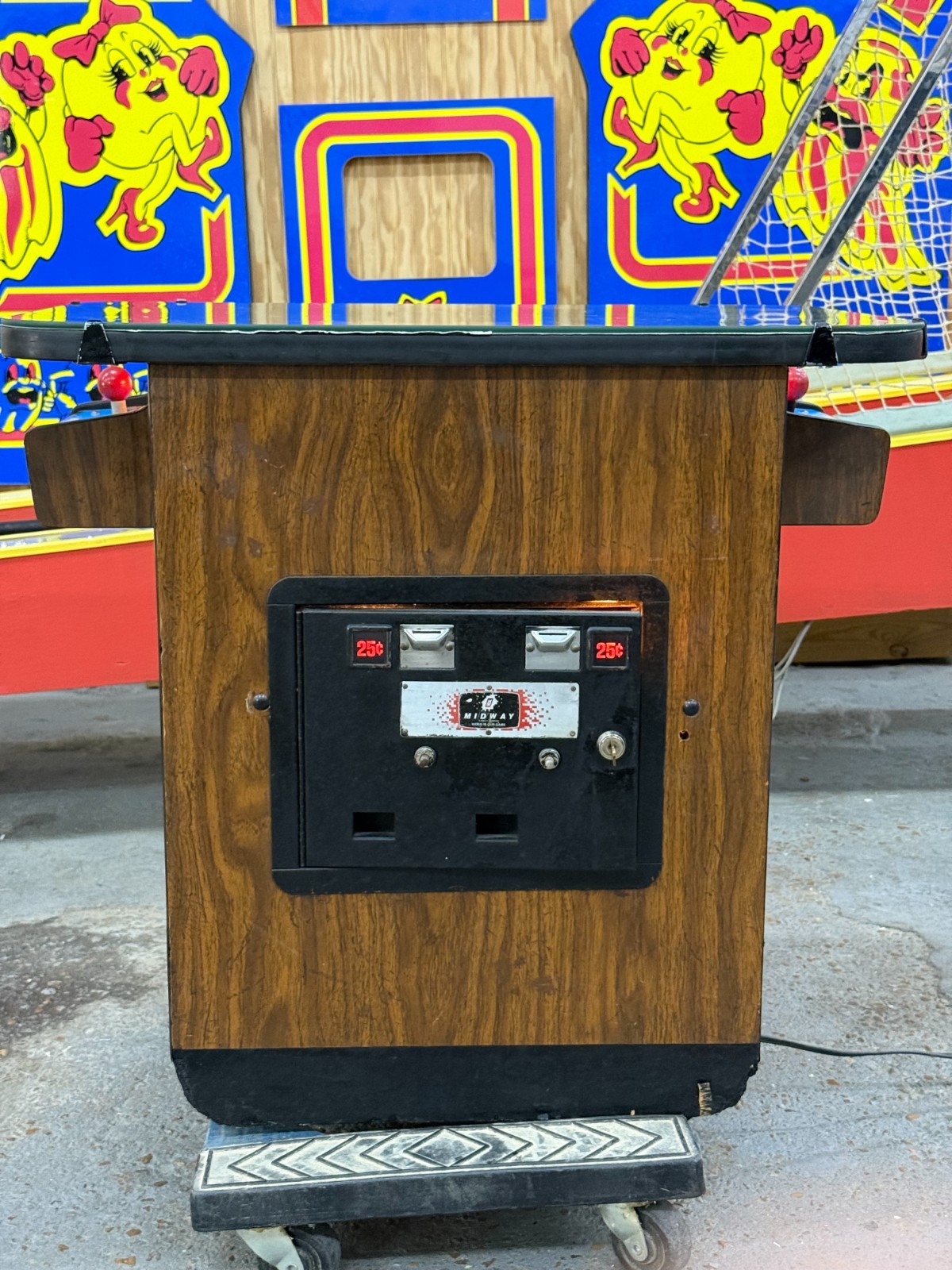 Ms. Pac-Man Cocktail Arcade Table – Speed-Up Version – Fully Restored – 100% Wor