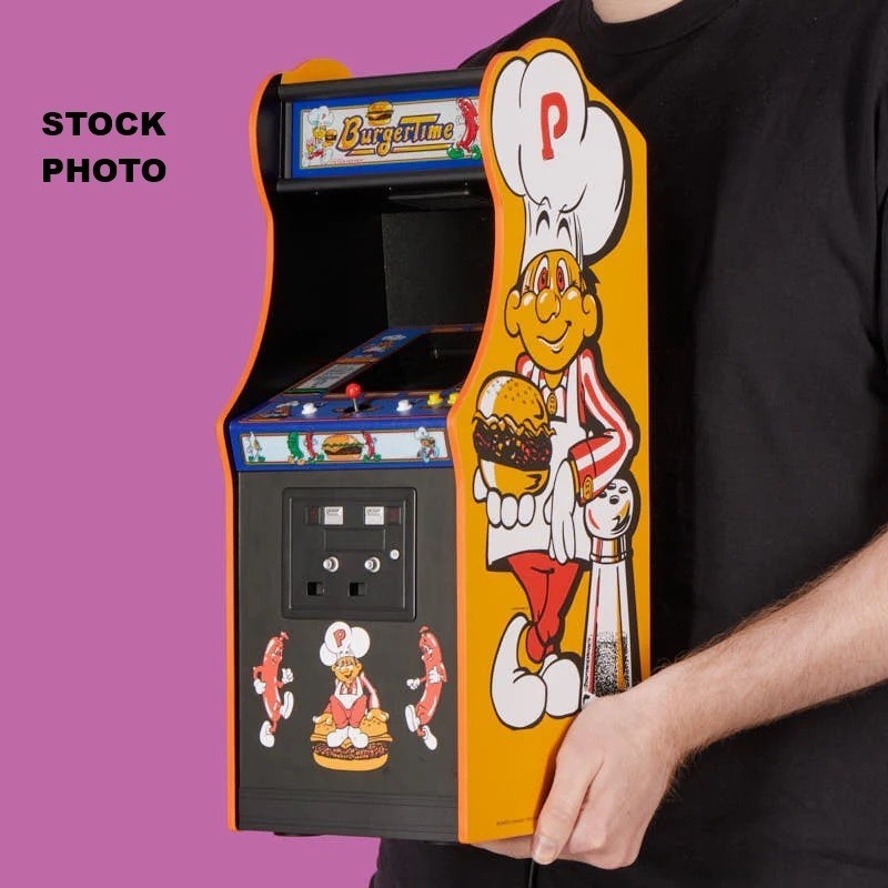 Numskull Quarter Arcades Burger Time Collector’s Edition Mini Arcade – NISB
