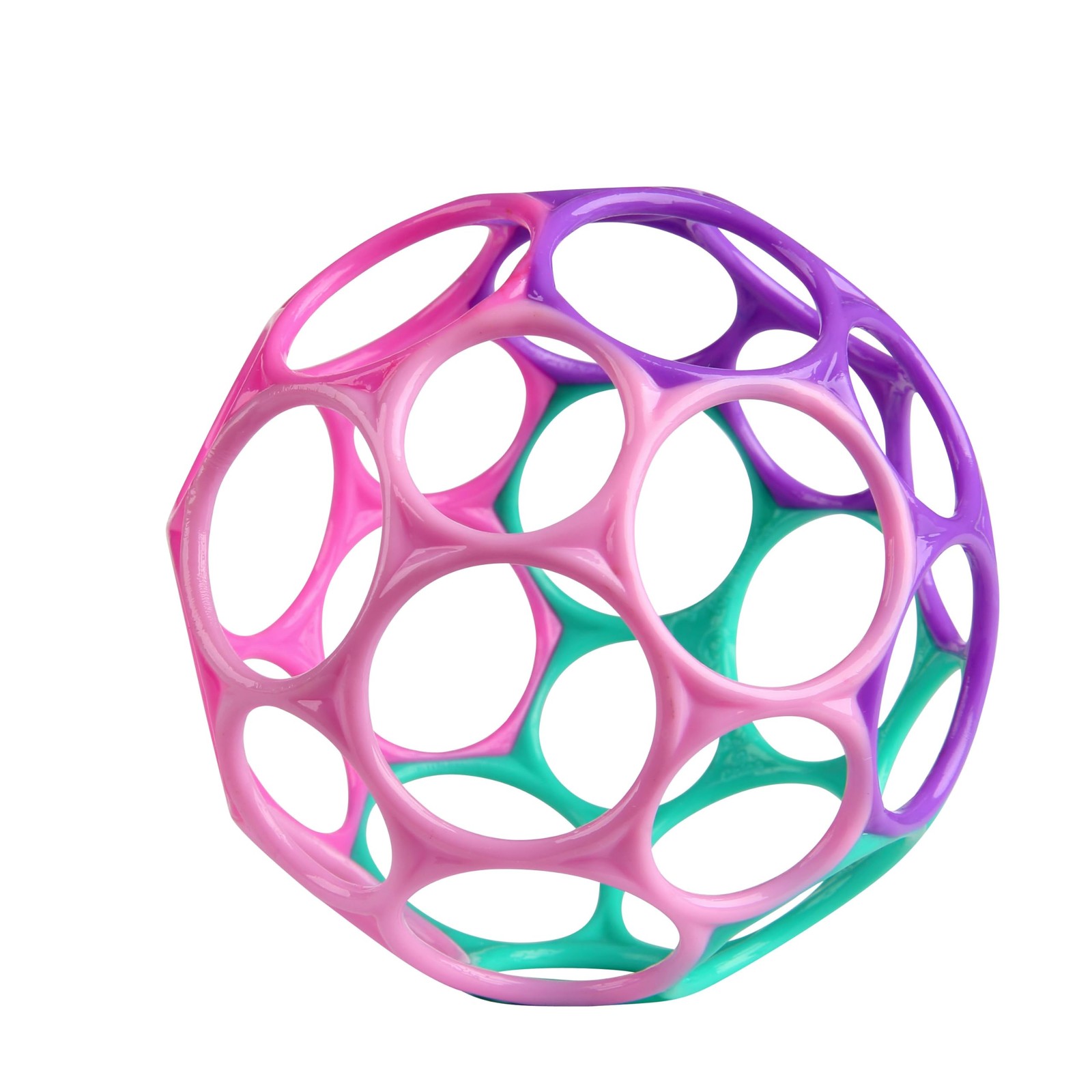 Bright Starts Oball Classic Toy, Pink/Purple