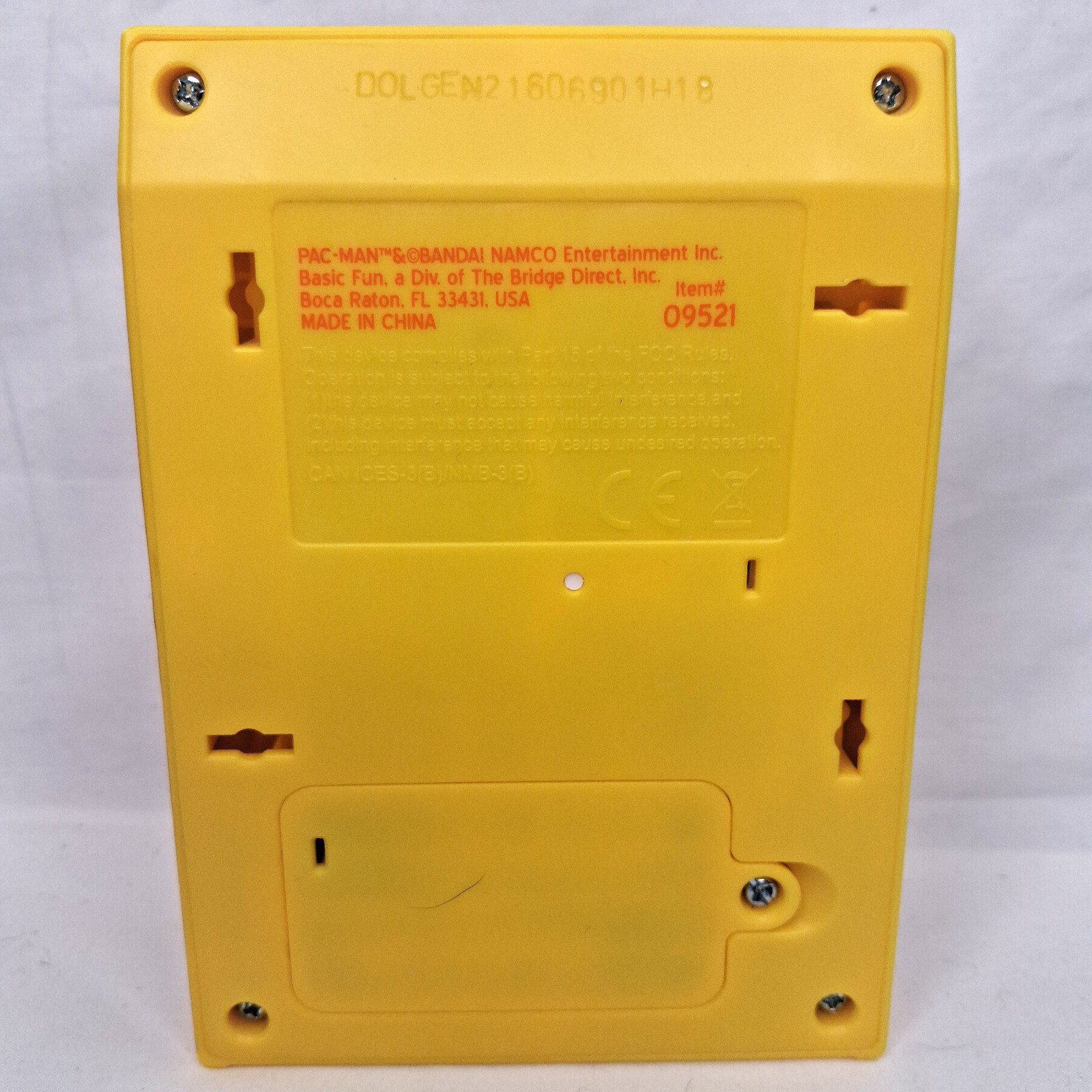 Pac-Man Hand Held Mini Arcade Game Bandai Namco Entertainment TESTED & WORKS