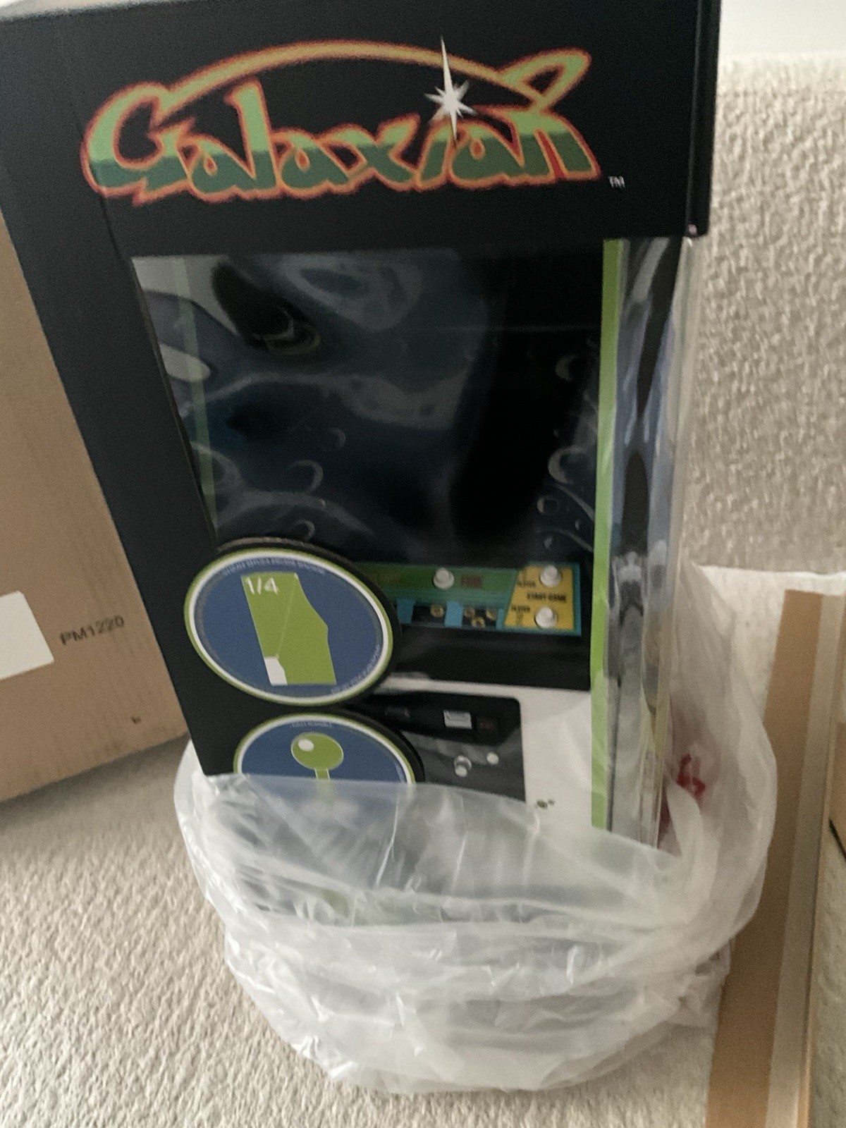 Numbskull Quarter Arcade Galaxian New Factory Sealed