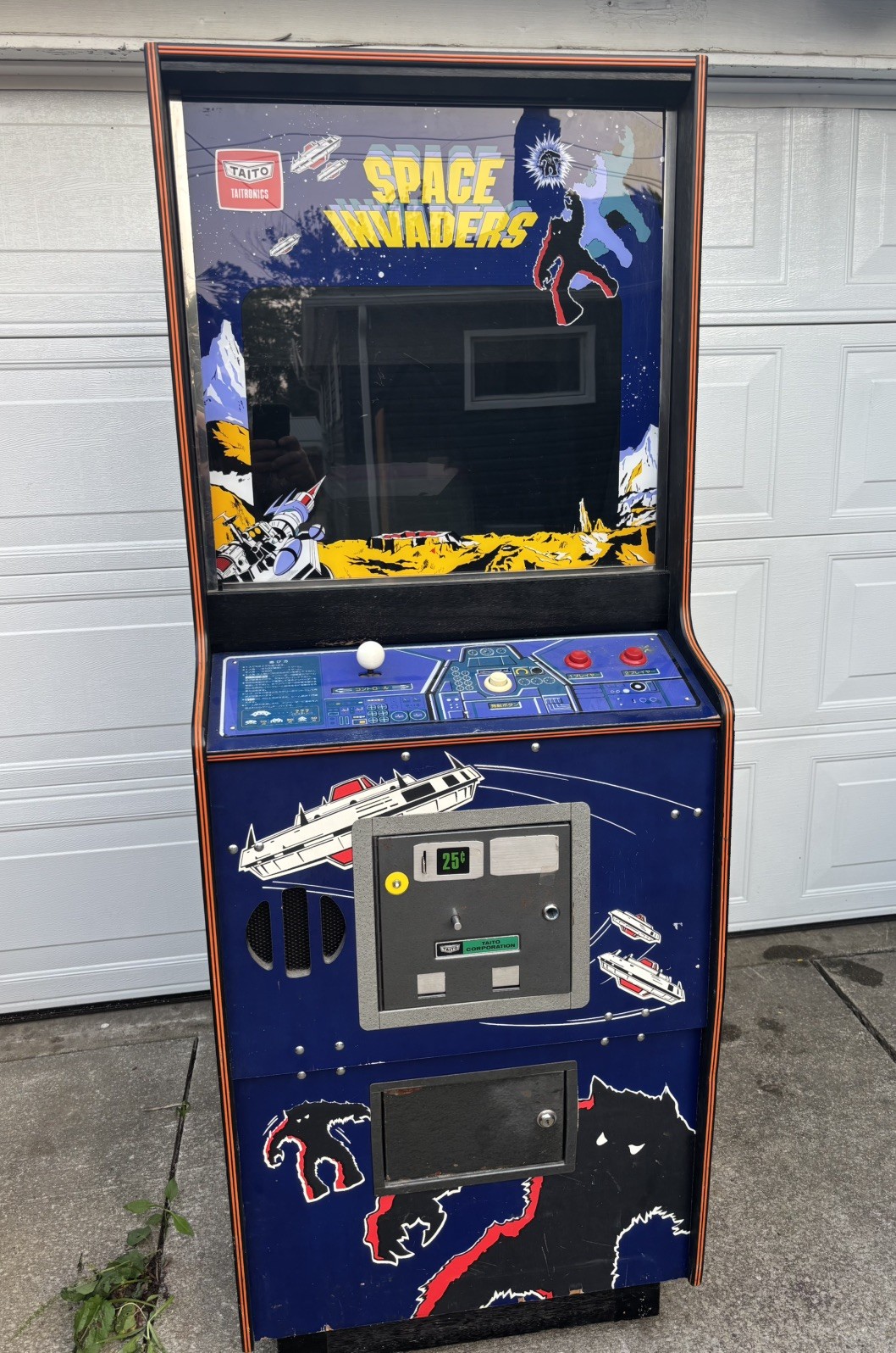 Taito Japanese dedicated Space Invaders Original Arcade Machine OHIO rare game