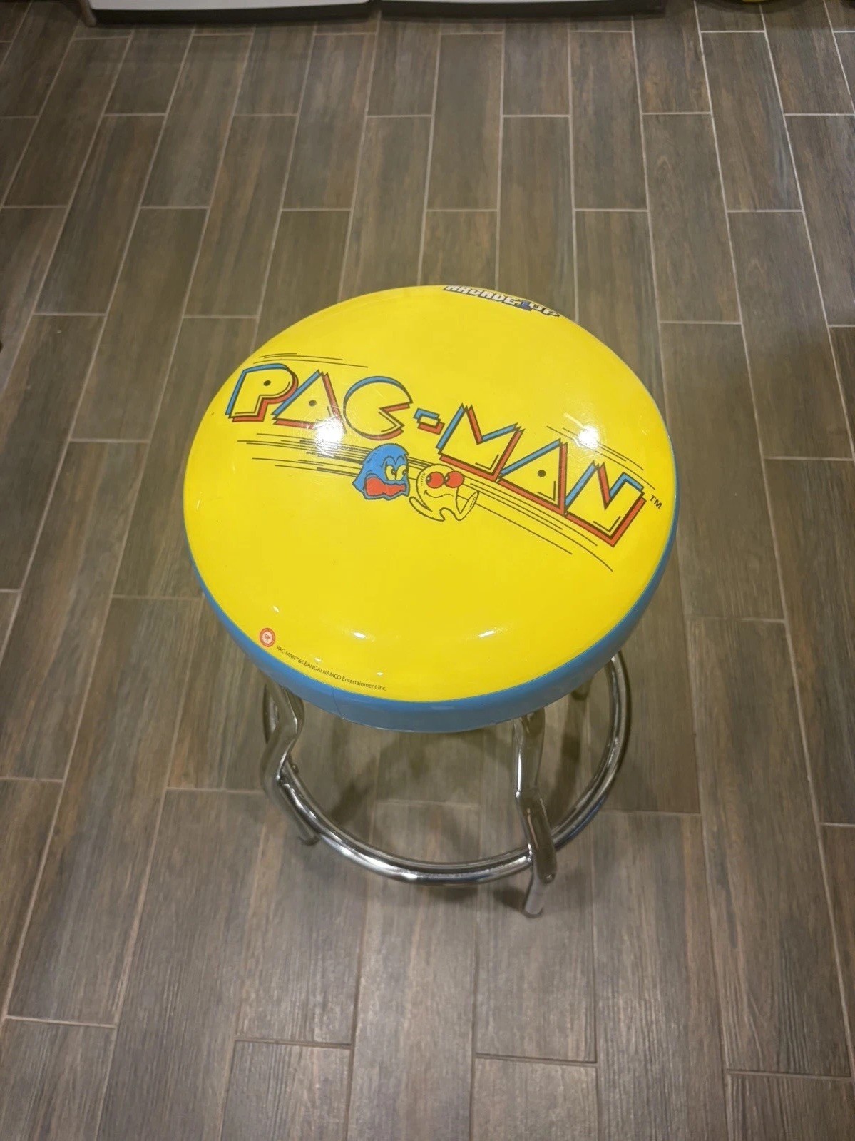 Arcade 1Up Pac-Man Arcade Bar Stool Adjustable 21.5” – 29.5” Bandai Namco