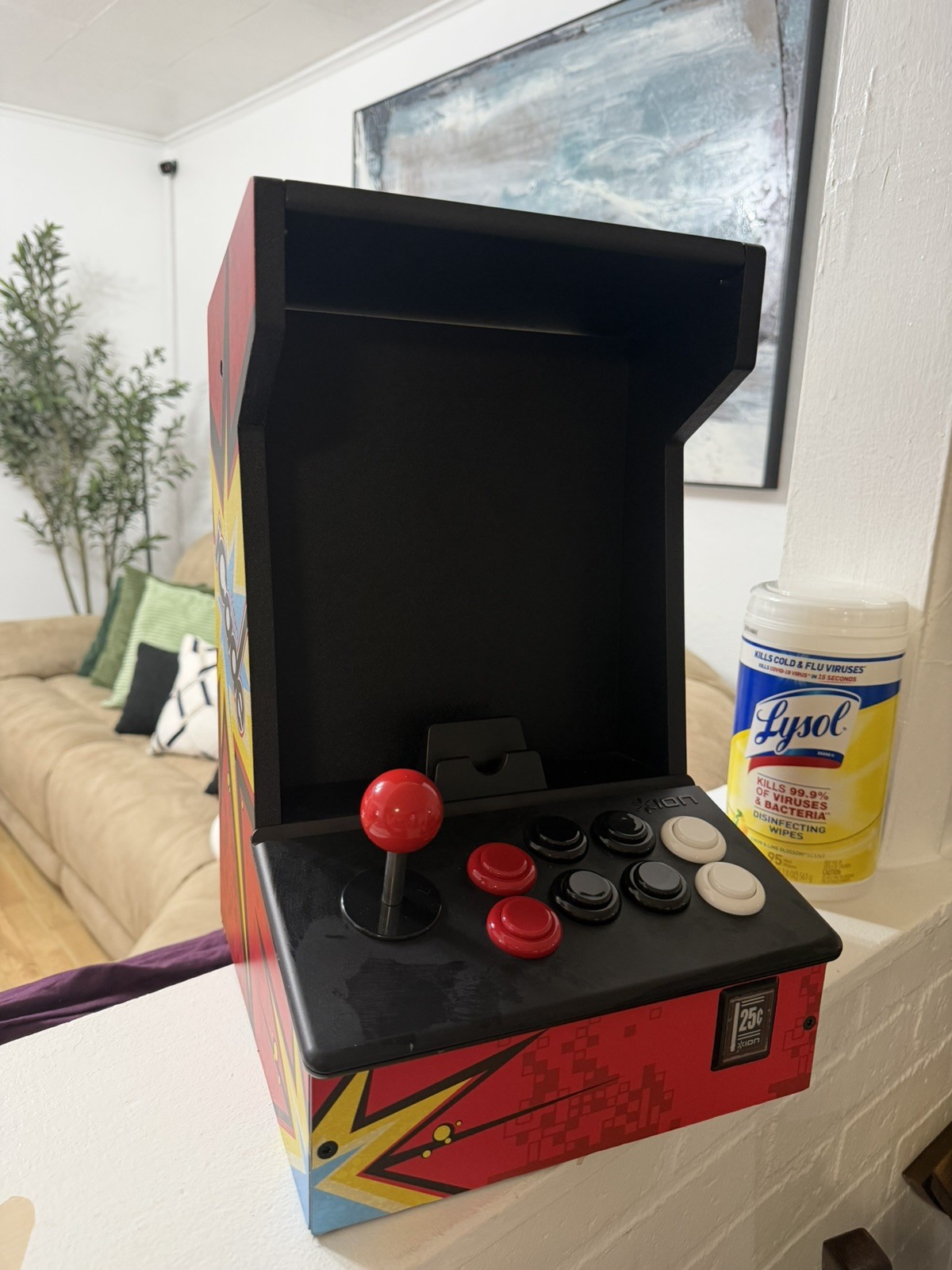 ION iCade Bluetooth Arcade Cabinet Controller for iPad | Retro Arcade Game