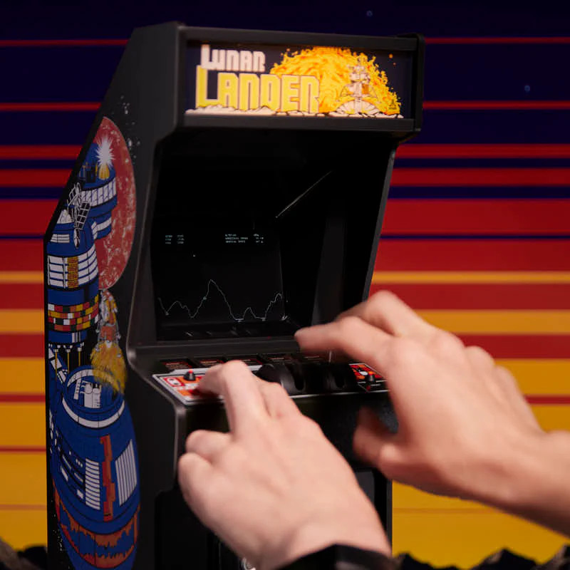 Numskull Quarter Arcades : Official Atari: Lunar Lander 1/4 Scale Arcade