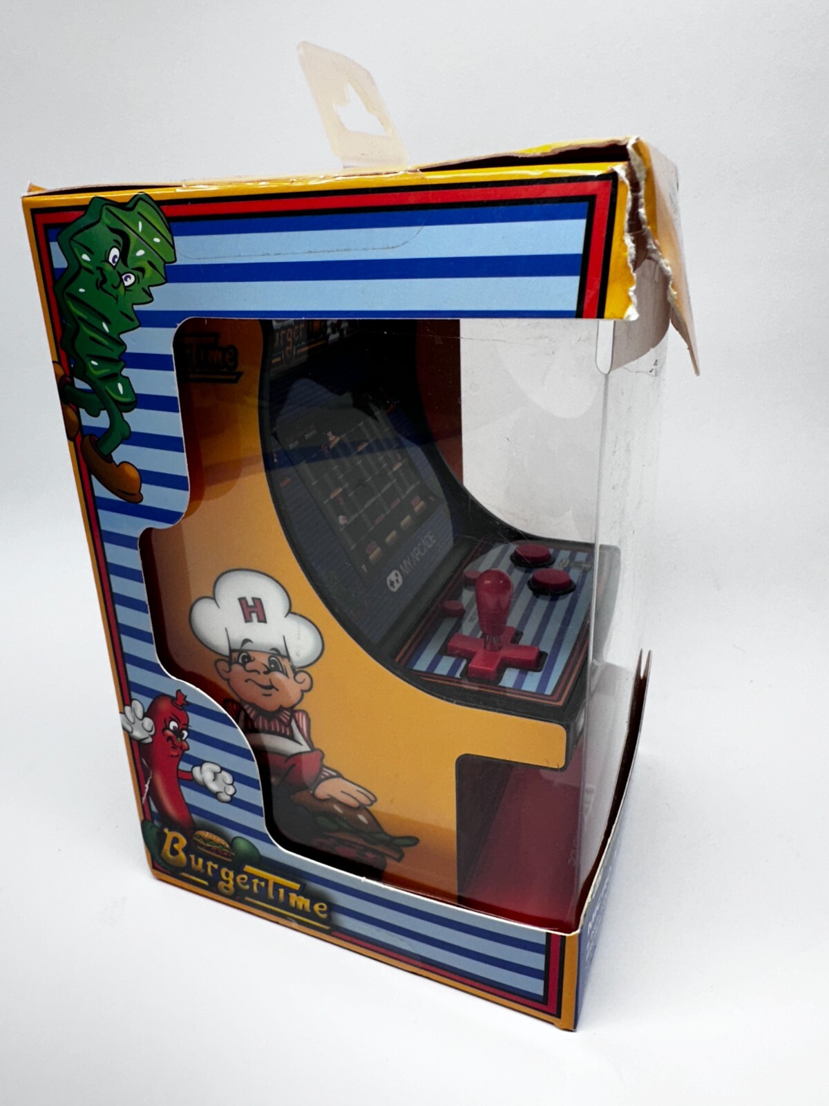 My Arcade Burgertime Micro Player Mini Arcade Machine- New Opened box
