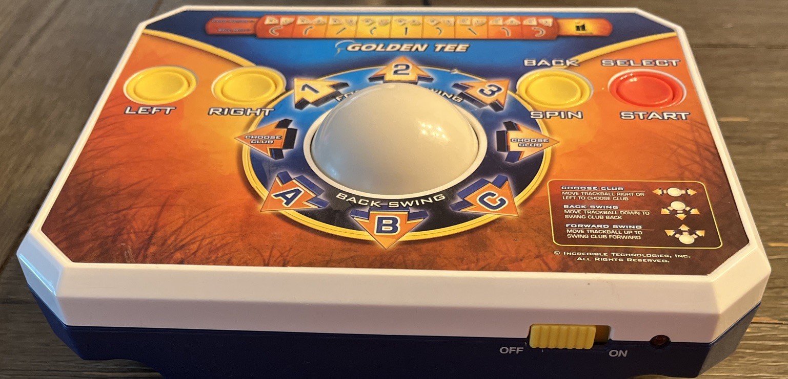 Golden Tee Golf Plug & Play Home TV Game Edition 2011 Jakks Pacific