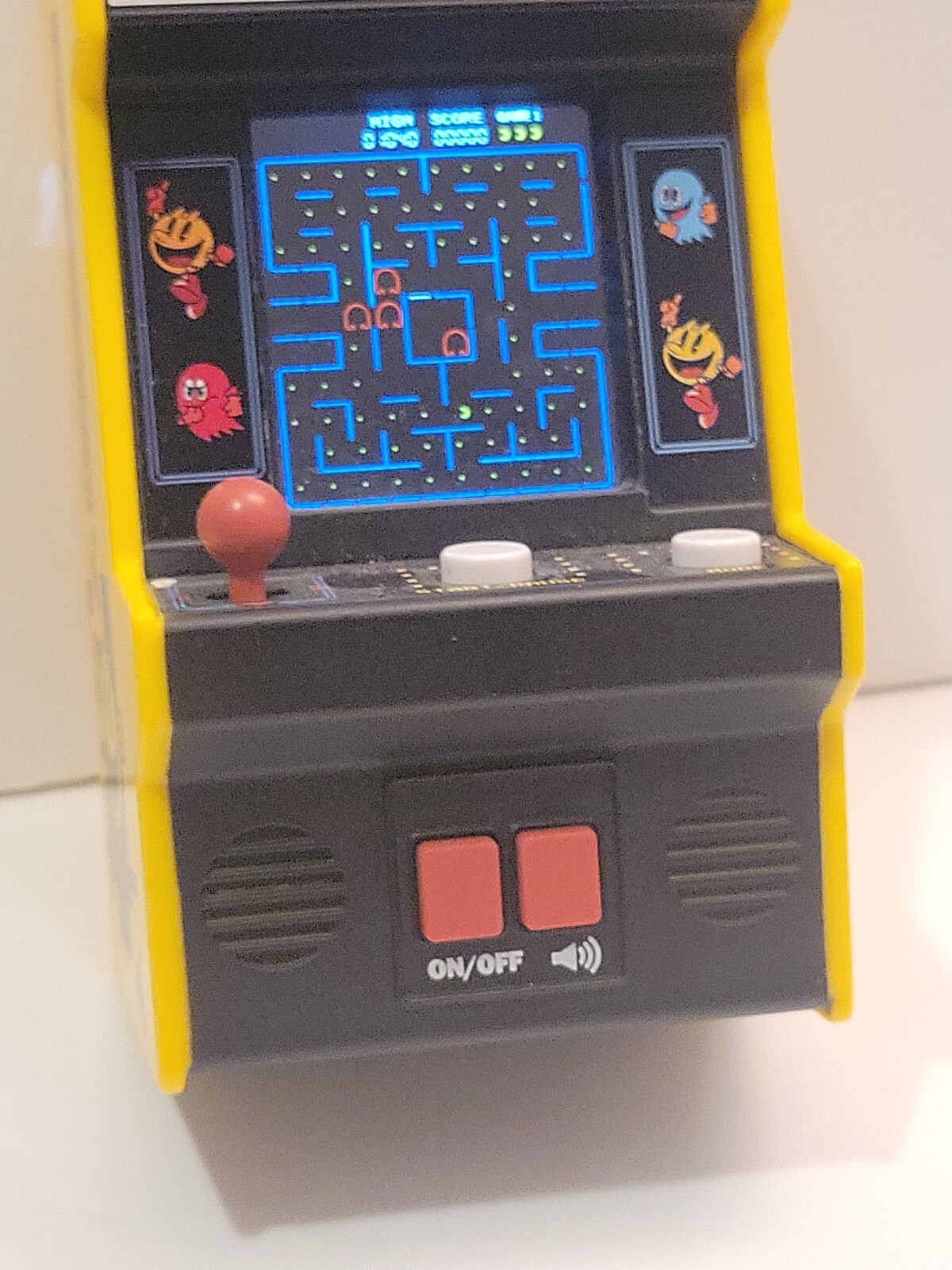 Pac Man Retro Mini Arcade Machine Bandai Namco Video Game Color Yellow + more