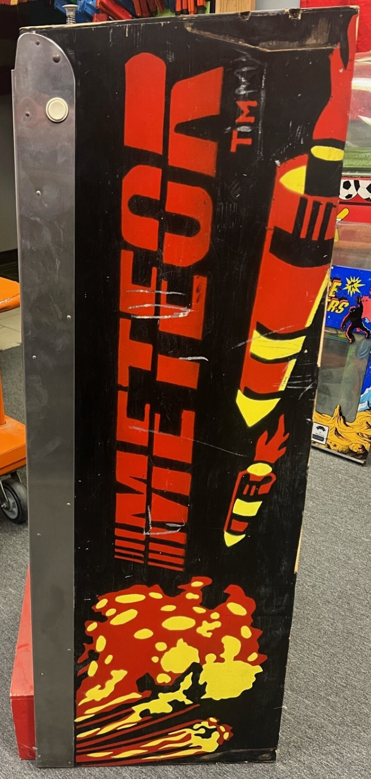METEOR PINBALL CABINET (EMPTY) by STERN 1979 (Excellent Condition) *RARE*