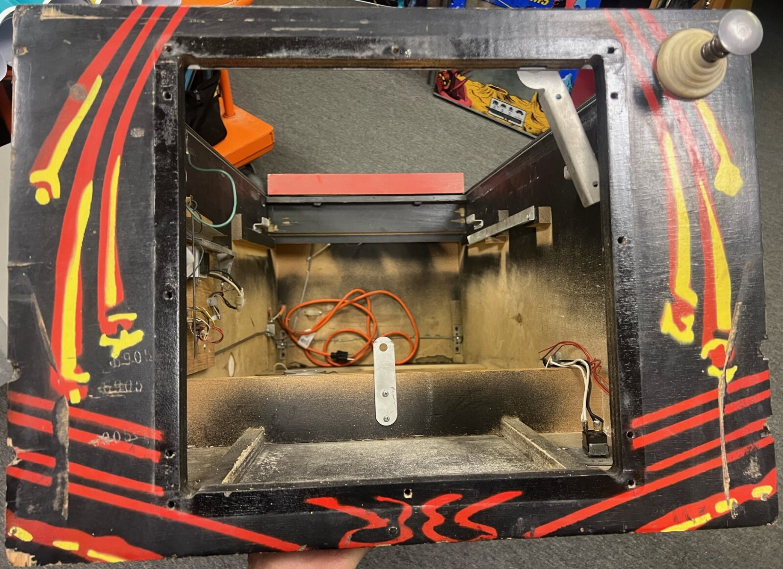 METEOR PINBALL CABINET (EMPTY) by STERN 1979 (Excellent Condition) *RARE*
