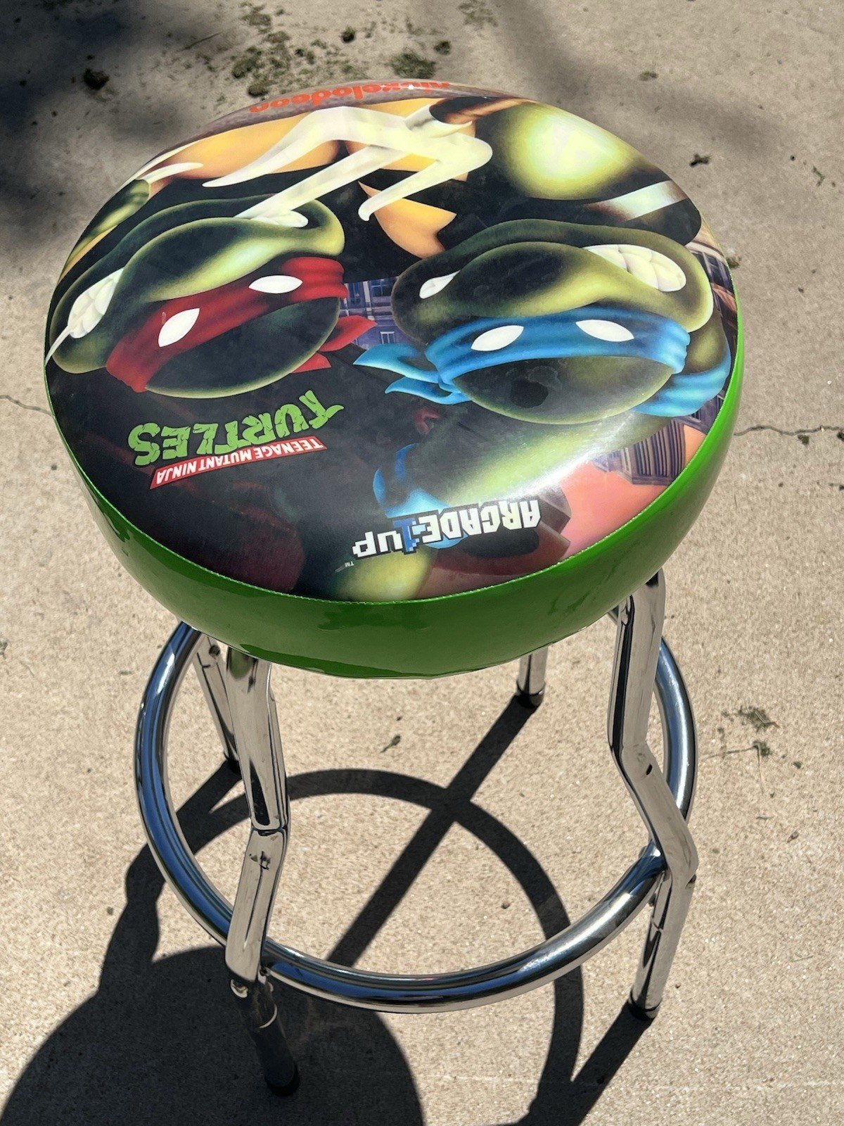 Arcade1Up Teenage Mutant Ninja Turtles Turtles in Time Stool – RARE/DISCONTINUED
