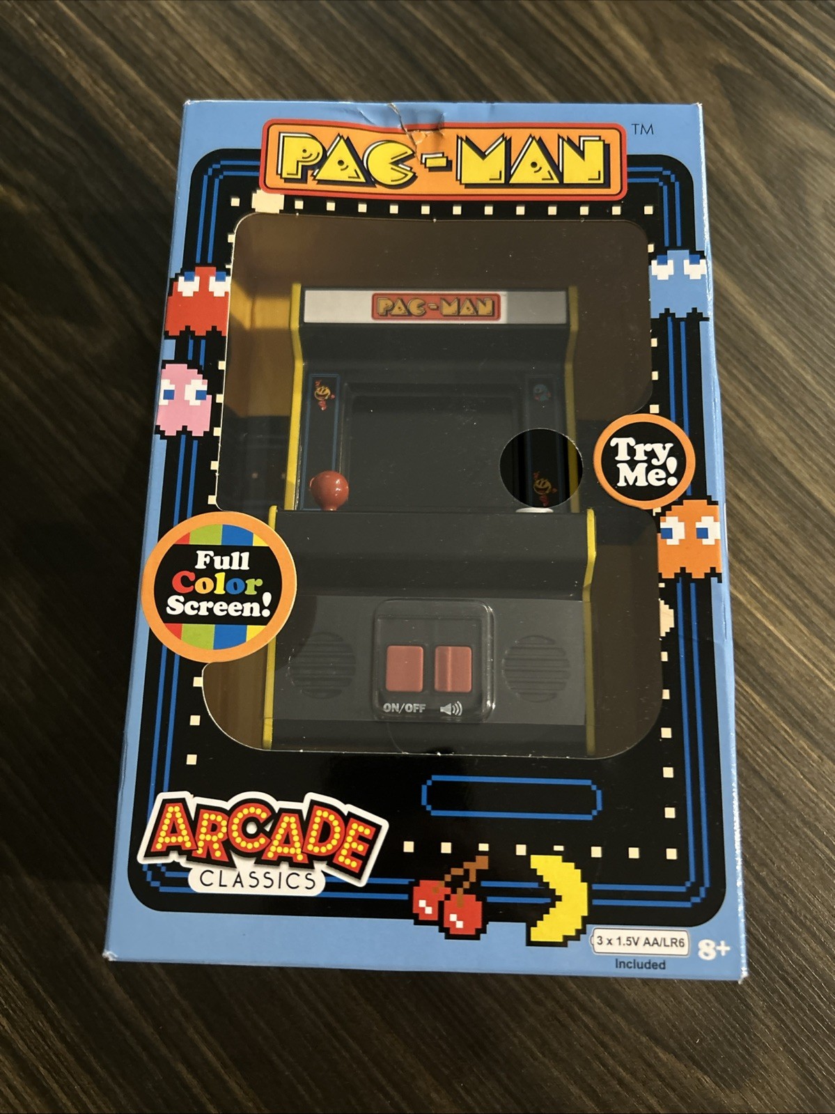 PAC-Man Arcade Classics Full Color Screen Mini Arcade