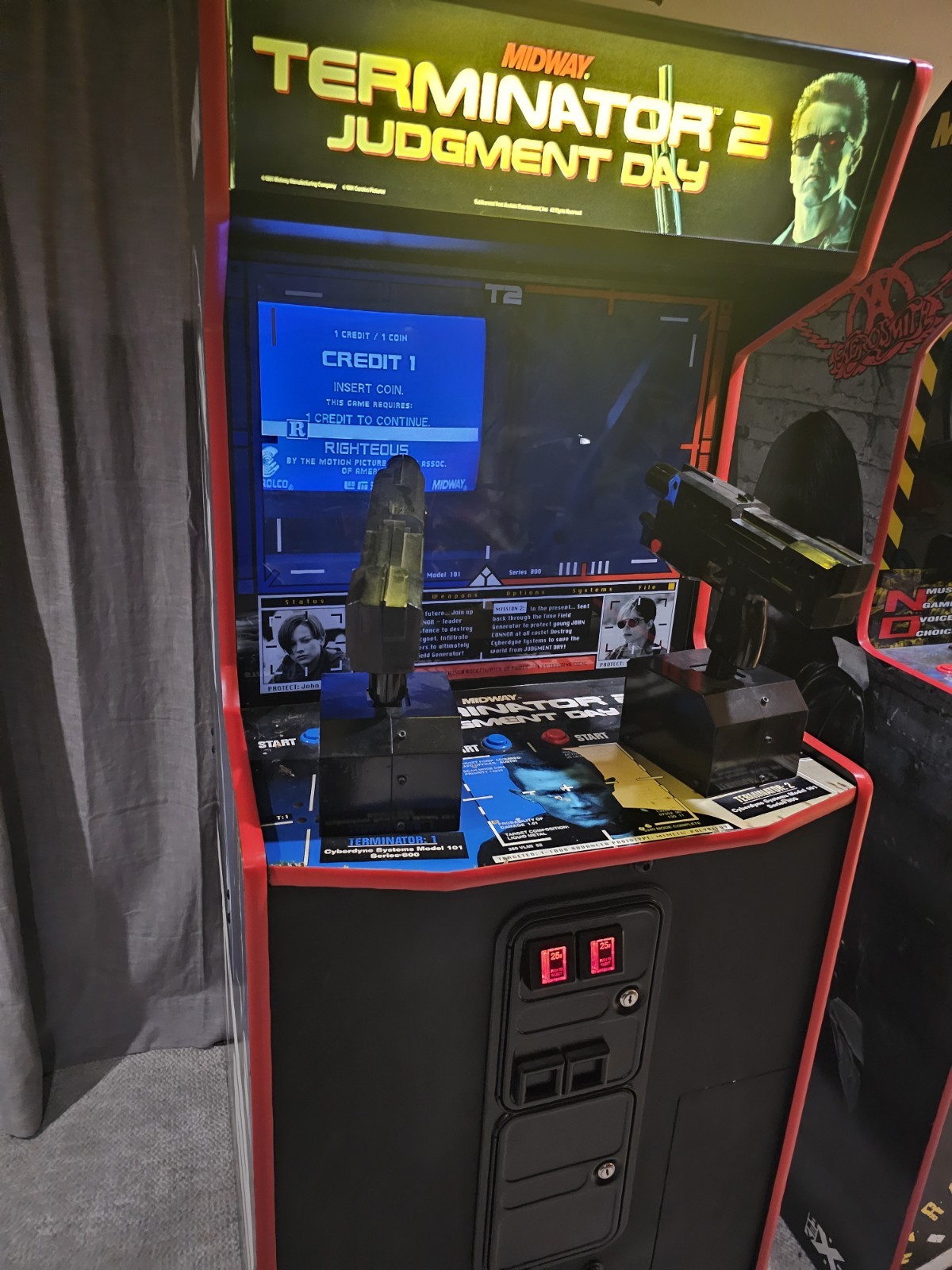 Terminator 2 Judgement Day 1991 Midway Arcade Game