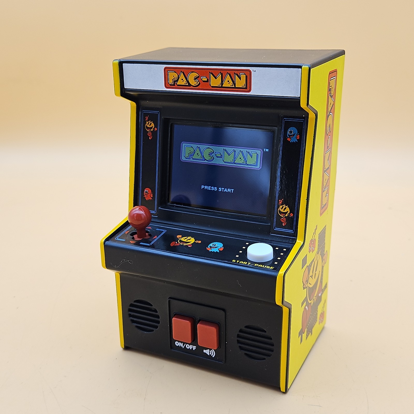 Pac-Man Arcade Classics Mini Arcade Game with Color Screen Working #09674