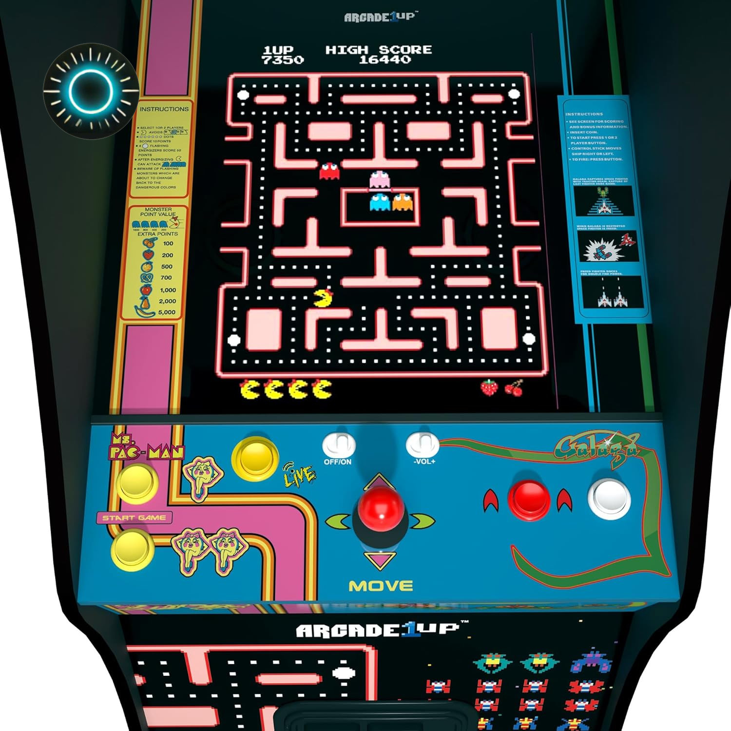 Class of 81’ Deluxe Arcade Machine for Home – 5 Feet Tall – 12 Classic Games NEW