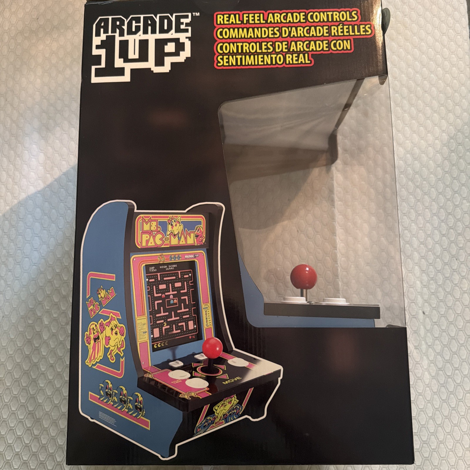 Arcade1up Ms. Pac-Man “ Countercade 5-in-1 Games MSP-C-10179, AMAZING CONDITION