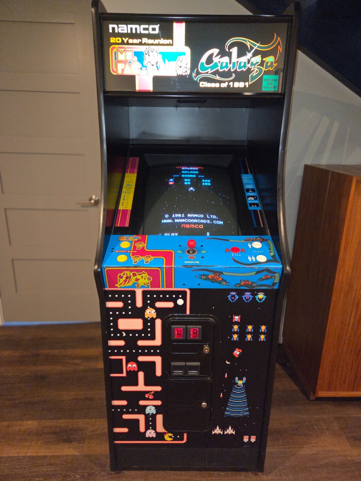MS PAC-MAN GALAGA 20 YEAR REUNION