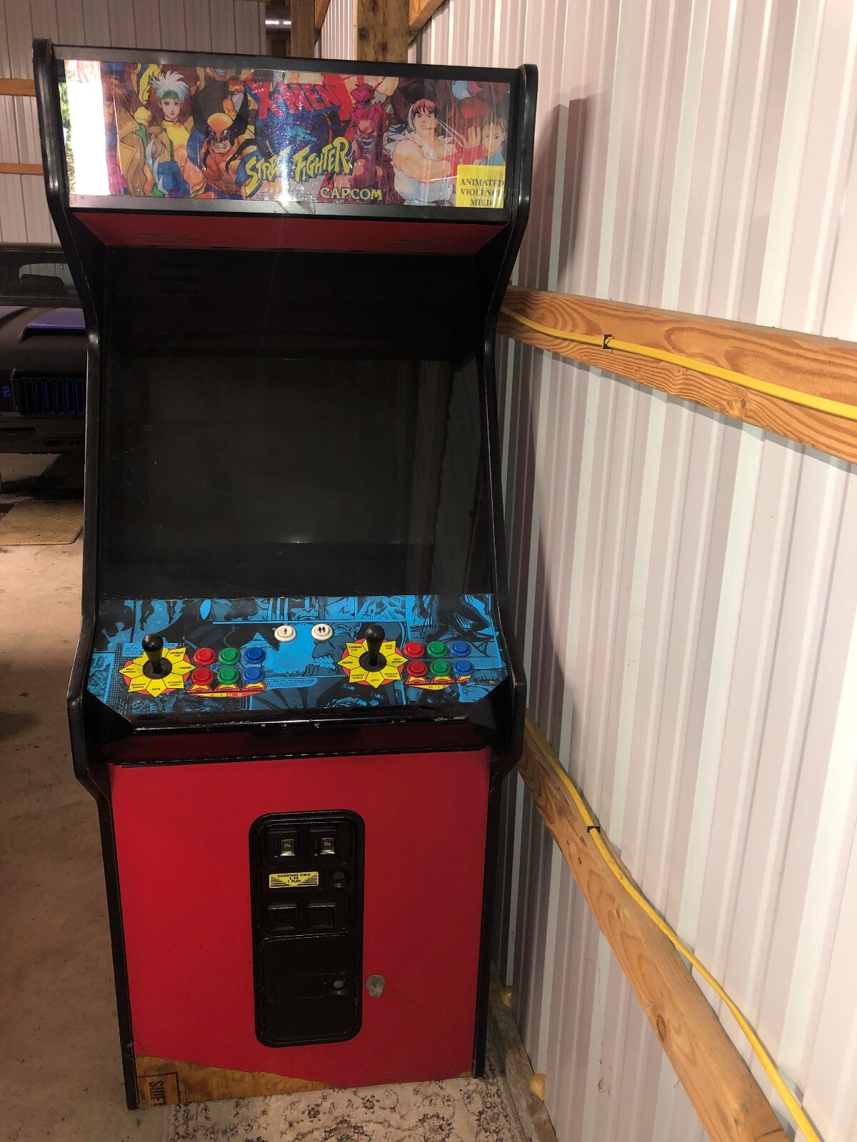 Capcom X-Men vs Street Fighter Arcade Machine full size “excellent condition”