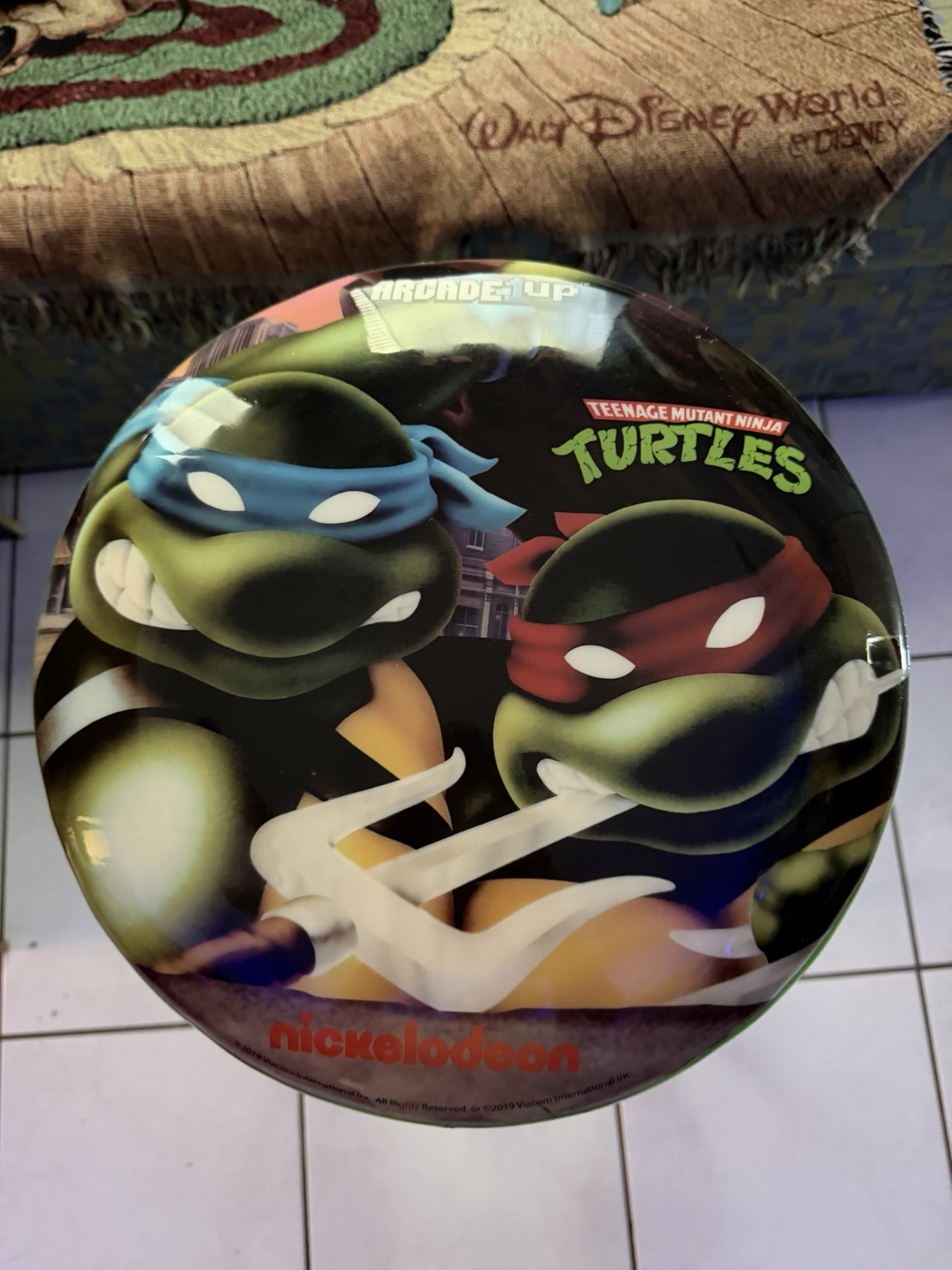 Arcade1UP Teenage Mutant Ninja Turtles TMNT Arcade Stool