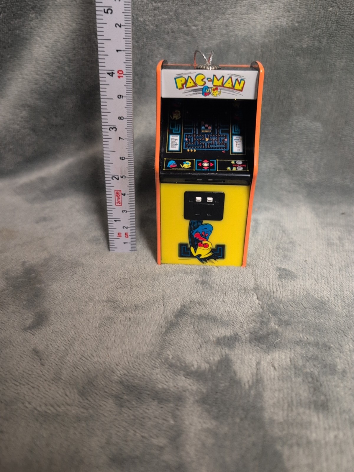 Bandai Namco Tiny Arcade Pac-Man Miniature Game – Collectible Christmas Ornament