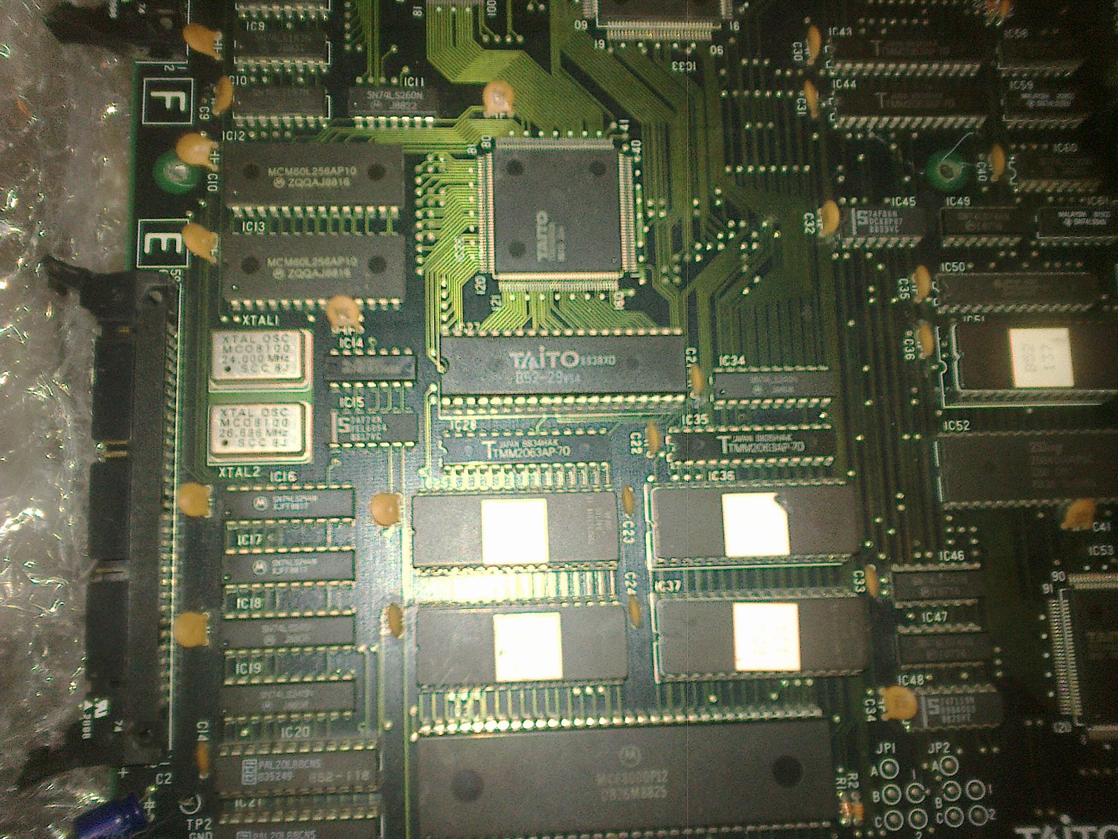 ORIGINAL TAITO CHASE HQ PCB board CHASE H.Q. 1988 untested as is -see the photos