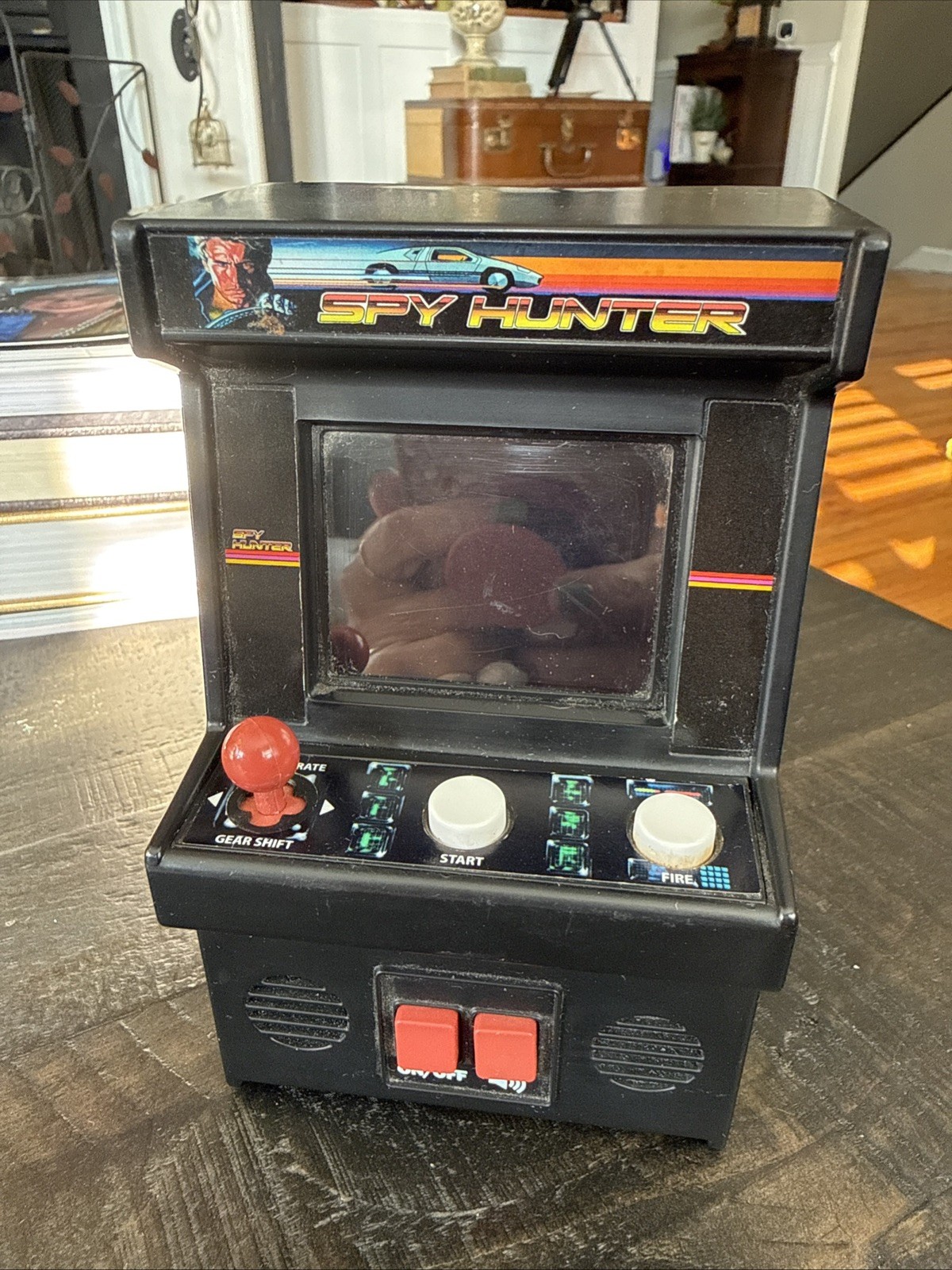 Spy Hunter Retro Mini Arcade Game by Basic Fun Inc Tested Working Video
