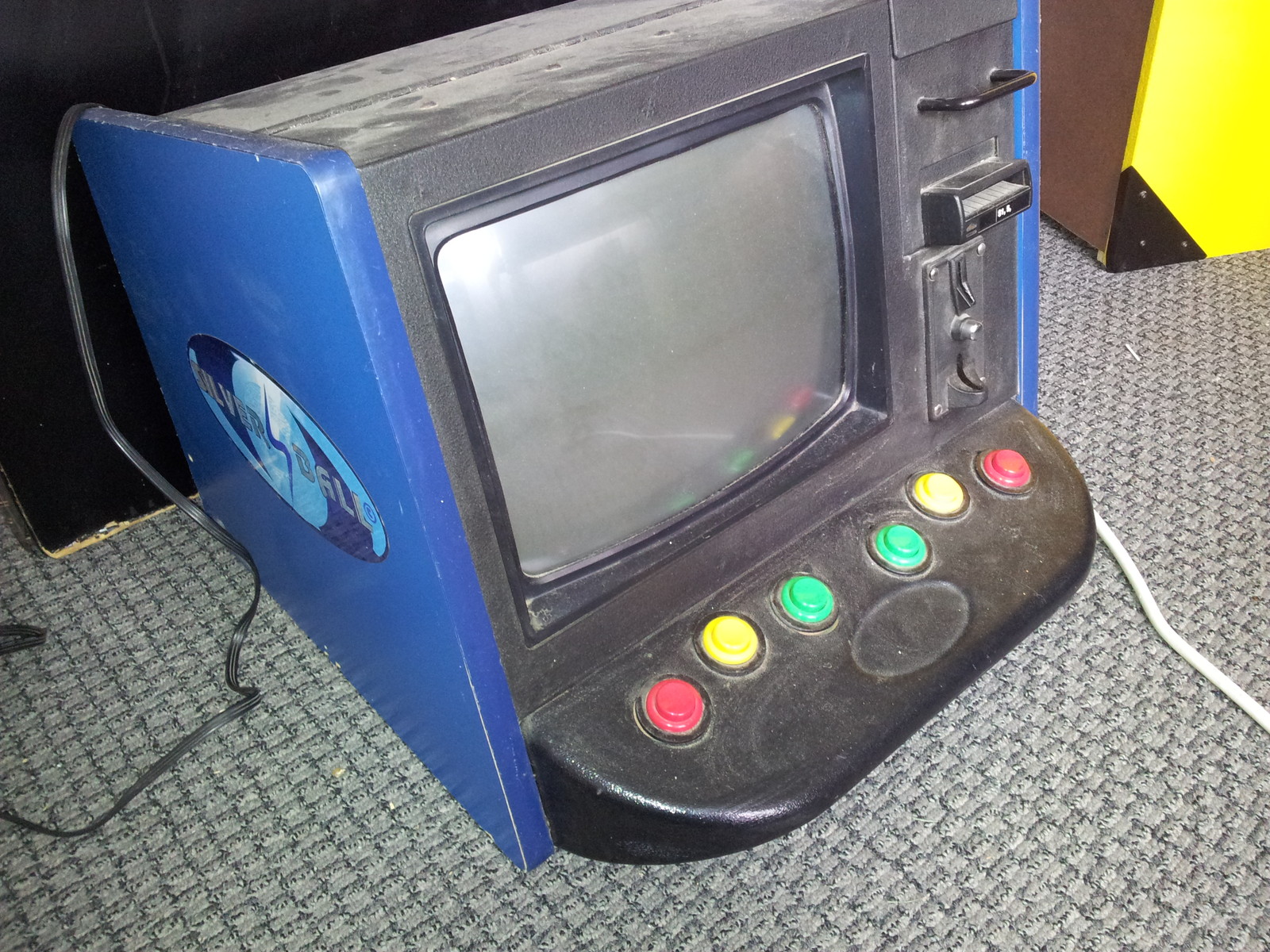 Silverball touch screen arcade bar top video game – parts machine, No Hard drive