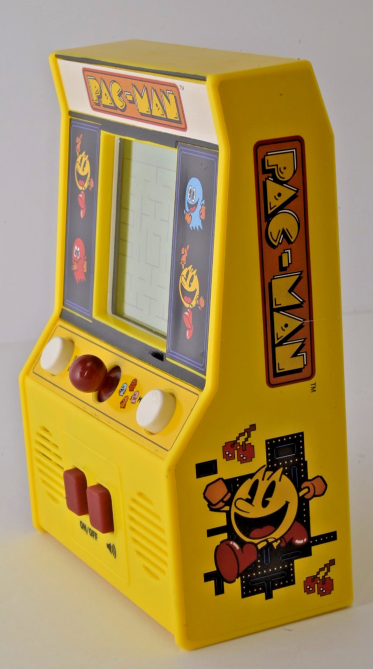 Pac-man Handheld Mini Arcade Retro Pacman Video Game Bandai Namco Toy