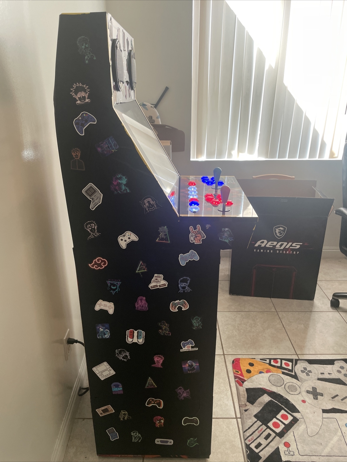 Custom Arcade Machine MAME/Launchbox Full Size frame high qualty parts