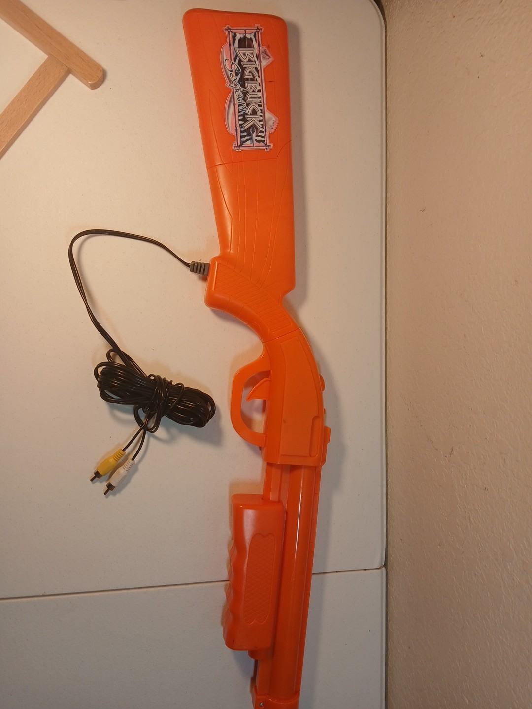 Big Buck Hunter Pro Plug & Play TV Video Game Gun Controller Orange Gun Only