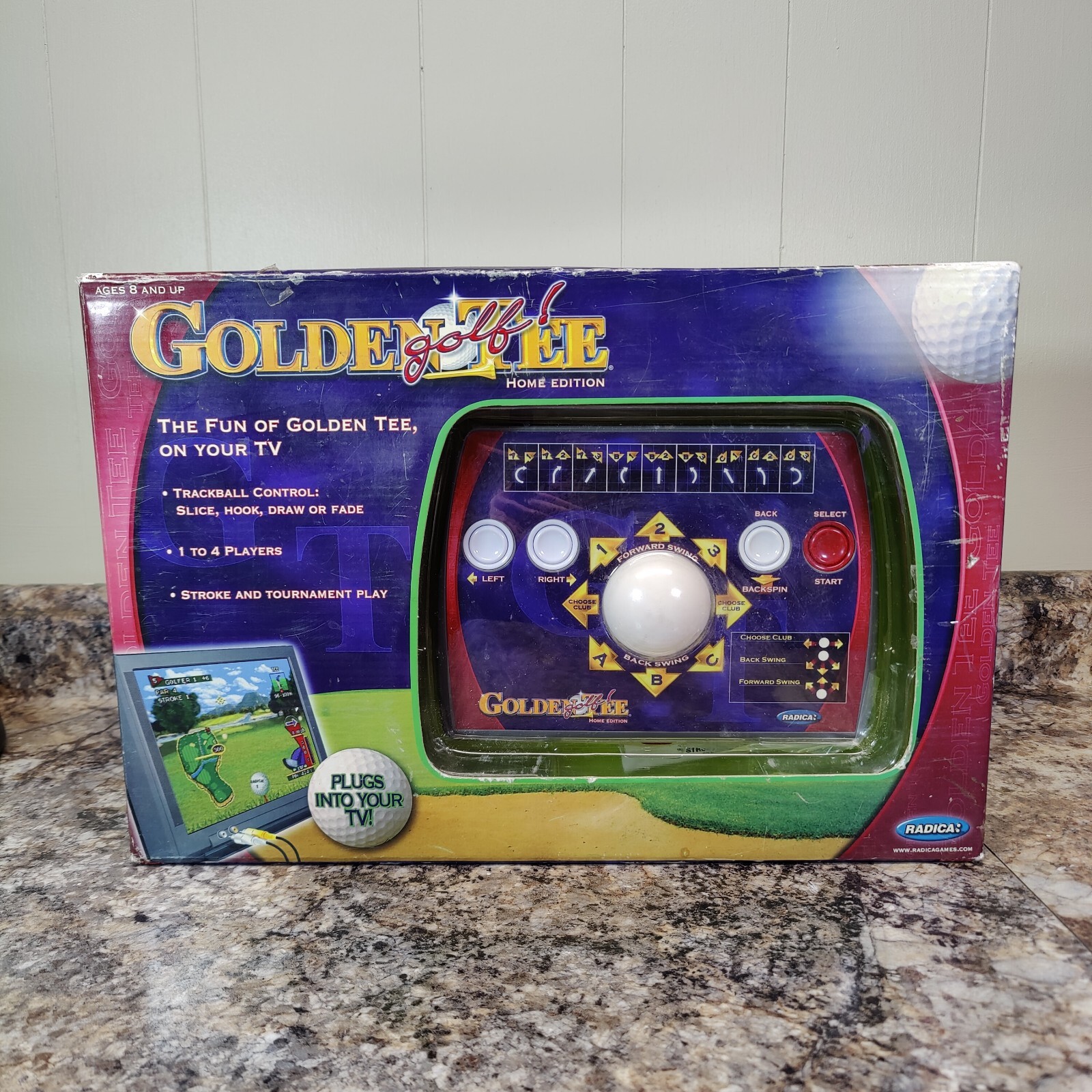 Radica 2006 Golden Tee Golf Home Edition Plug And Play Video Game System w/ box