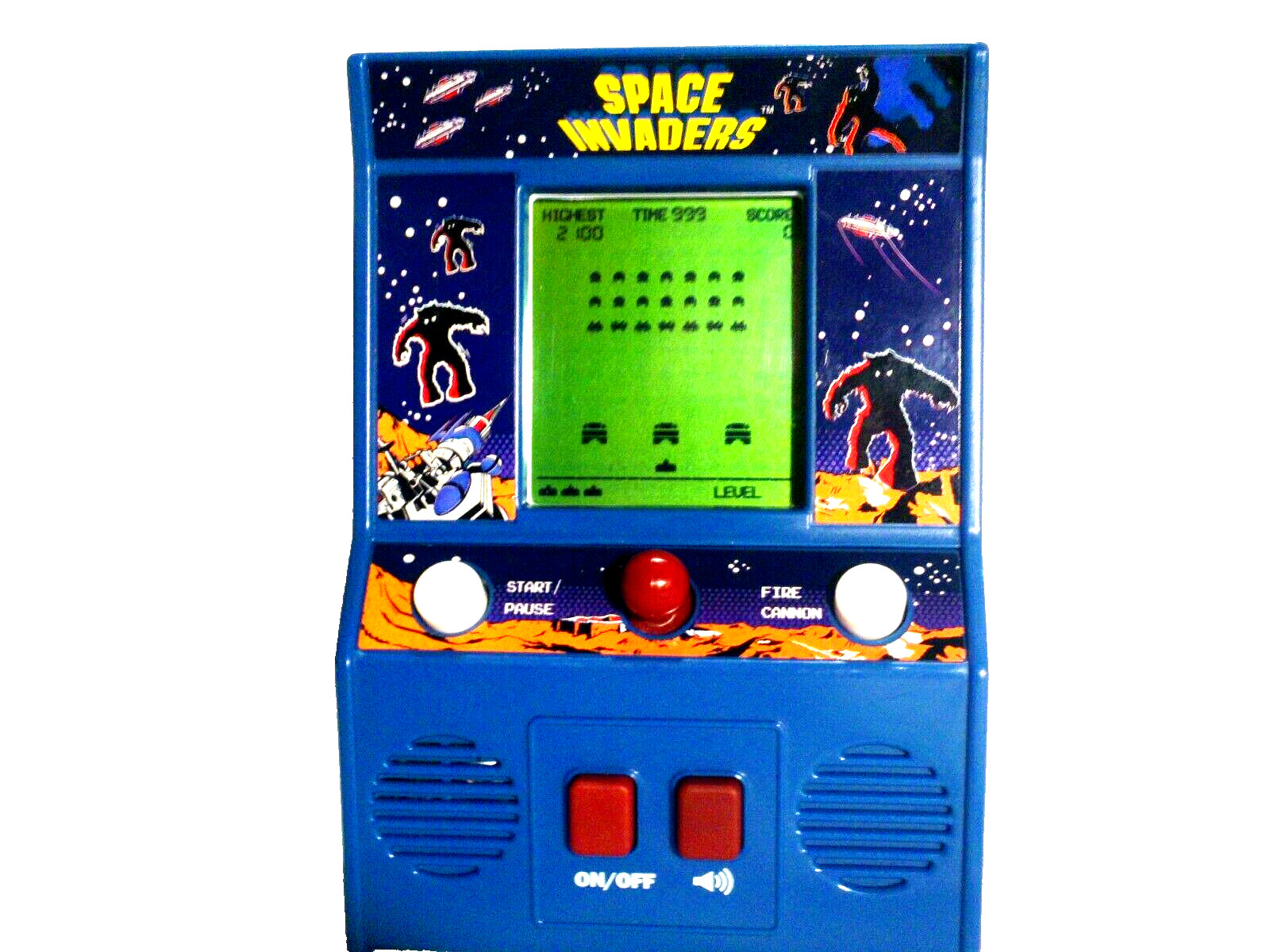 SPACE INVADERS Mini Classic Atari Arcade Console 09527 Taito works Tested