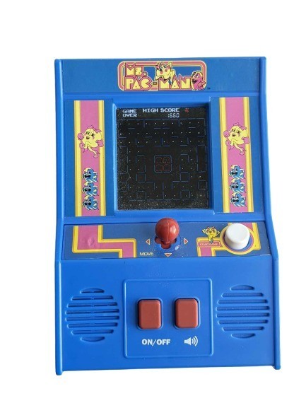 Ms. Pac-man Handheld Retro Mini Arcade Game 2018 Bandai Namco Works!