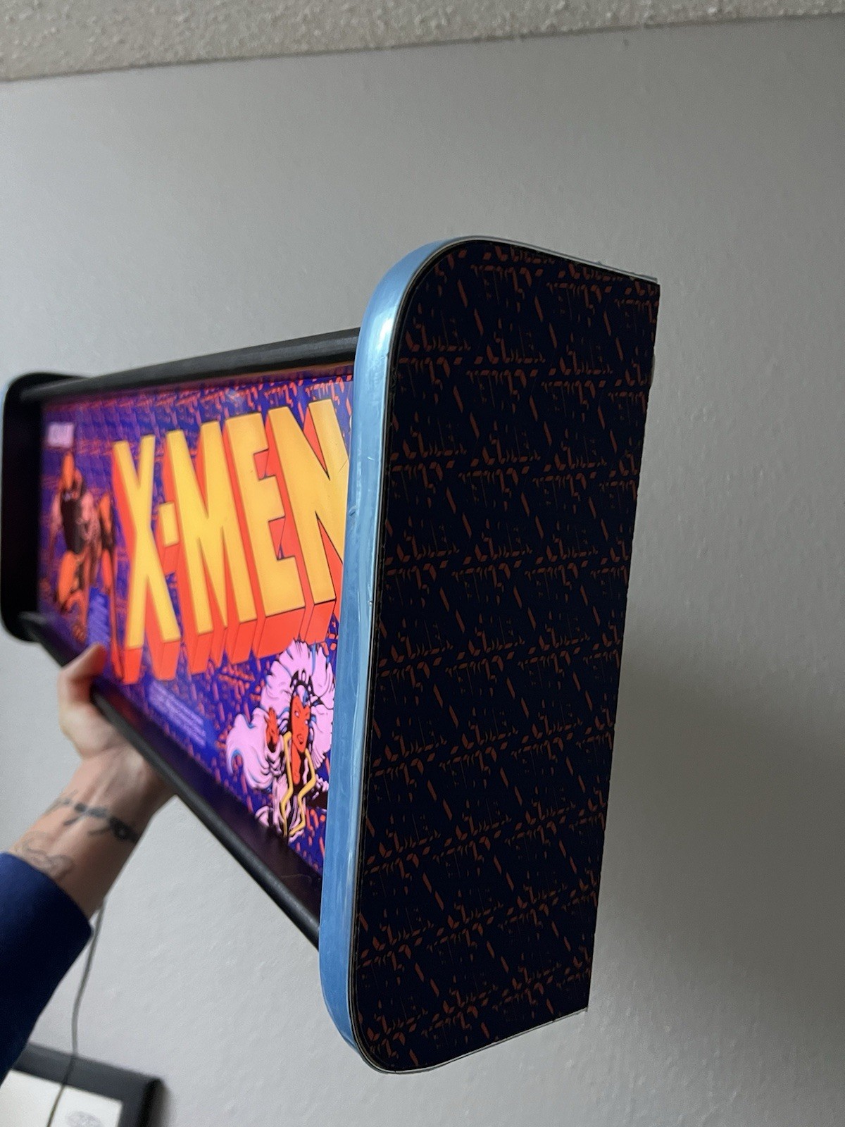 X-Men Arcade Custom LED Light Original Cabinet Uncanny Wolverine Storm Logan