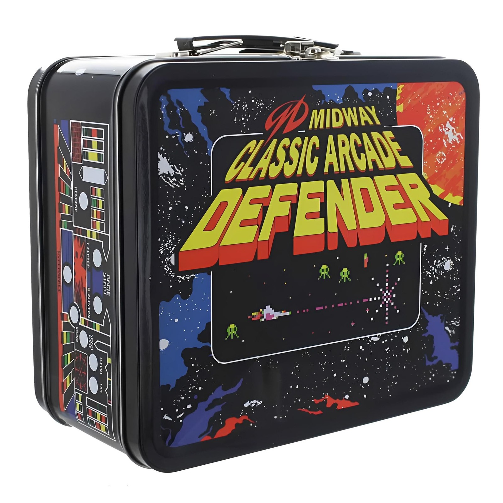 Midway Classic Arcade Defender Retro Metal Lunchbox