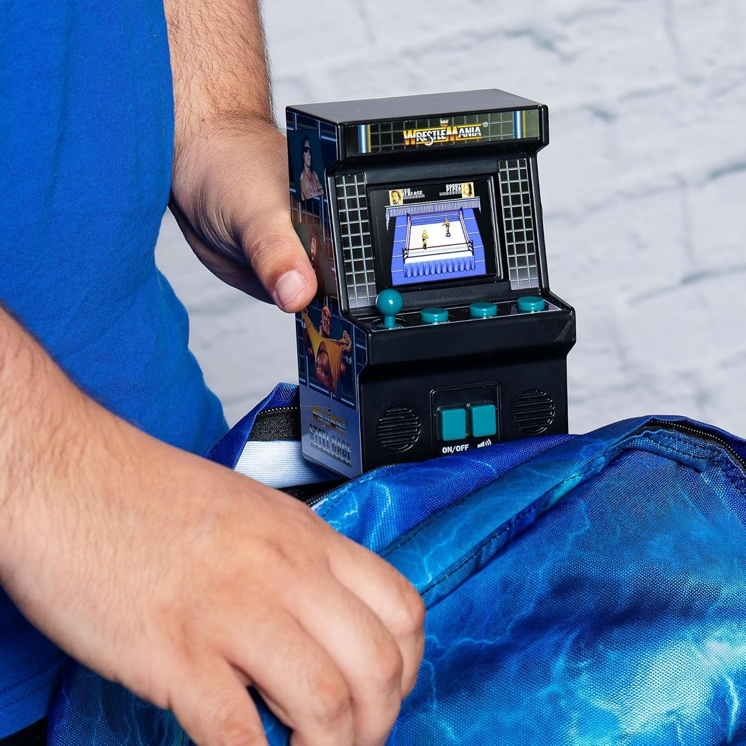 Batteries Included! WWE Handheld Arcade Game – Perfect for Kids and Collectors