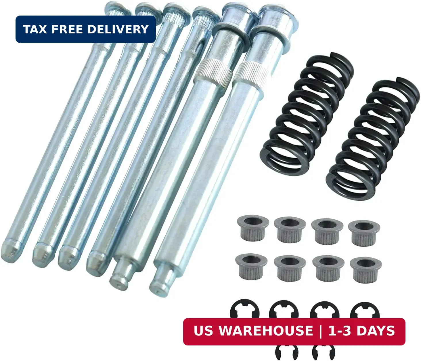 Door Hinge Pin and Bushing Repair Kit with Spring and Roller Pin | Compatible wi