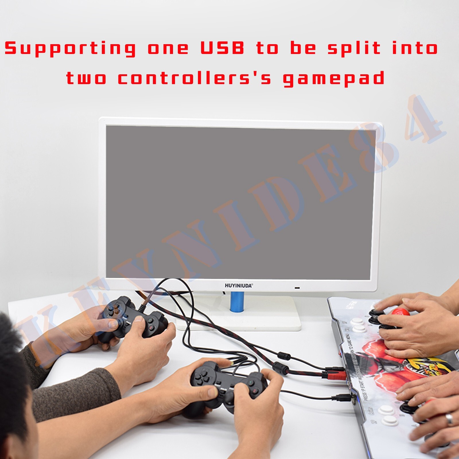 NEW ALL Metal Lengthen 20000 Games Pandora’s Box 3D WiFi 2 Players Retro Video